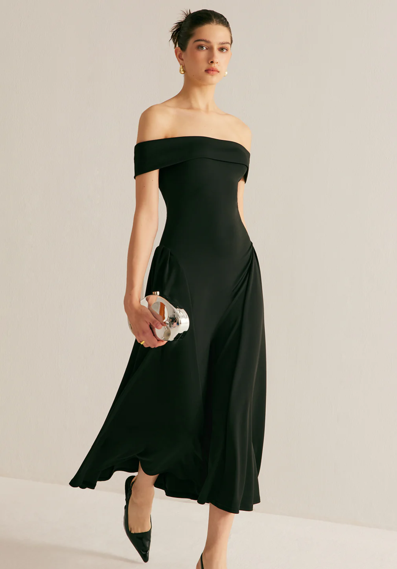 Pleated Maxi Dress®