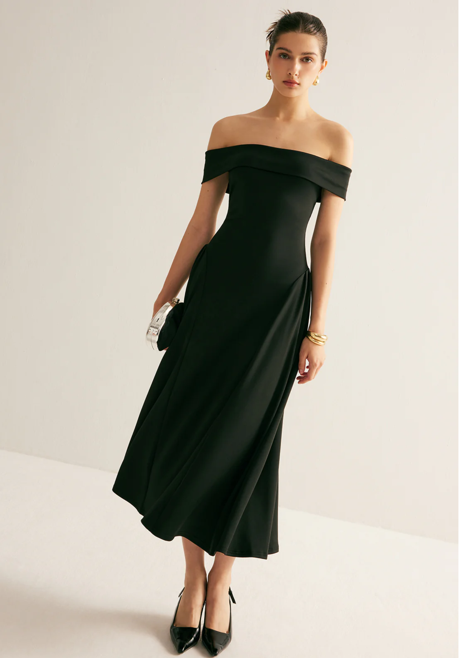 Pleated Maxi Dress®