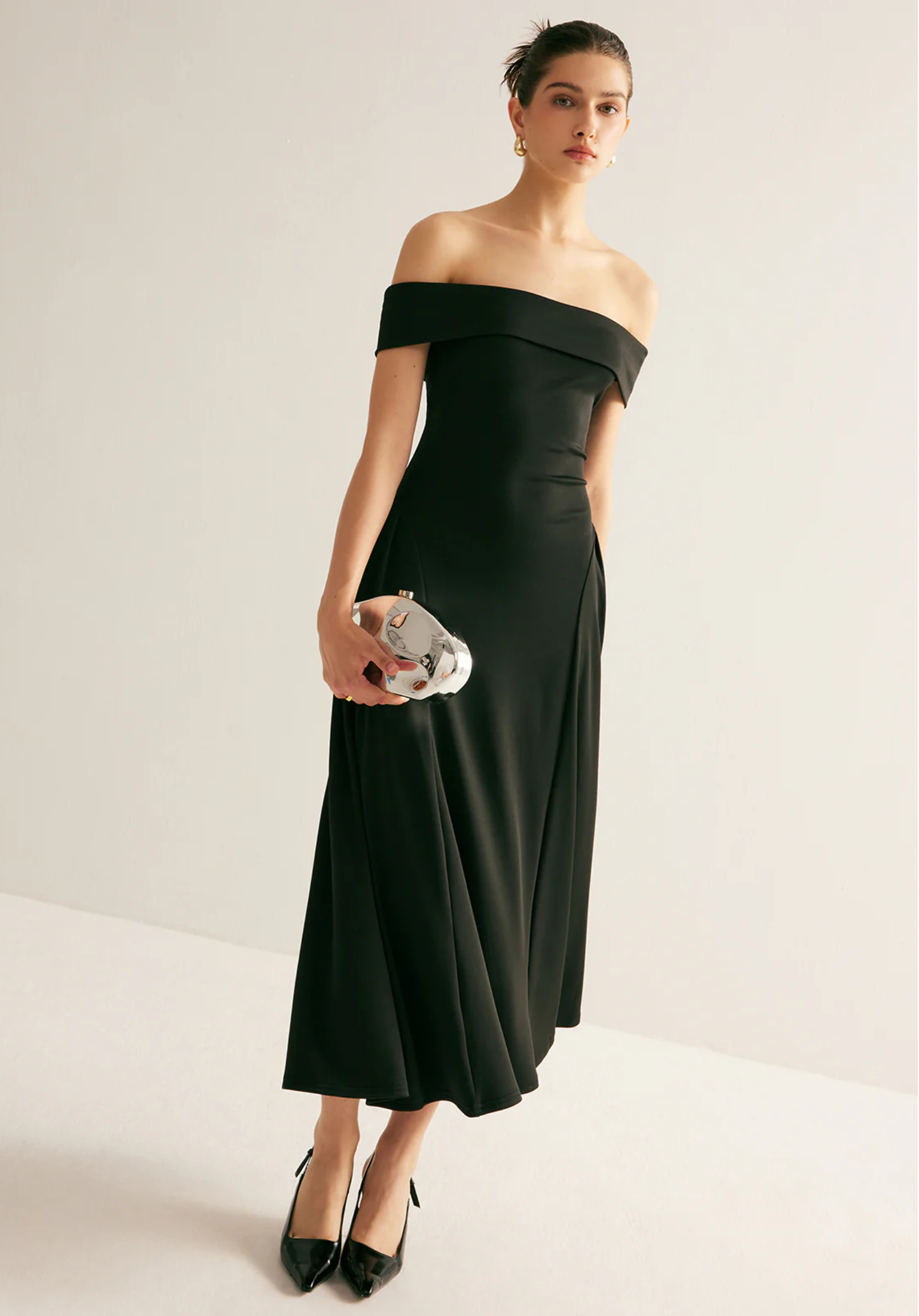 Pleated Maxi Dress®