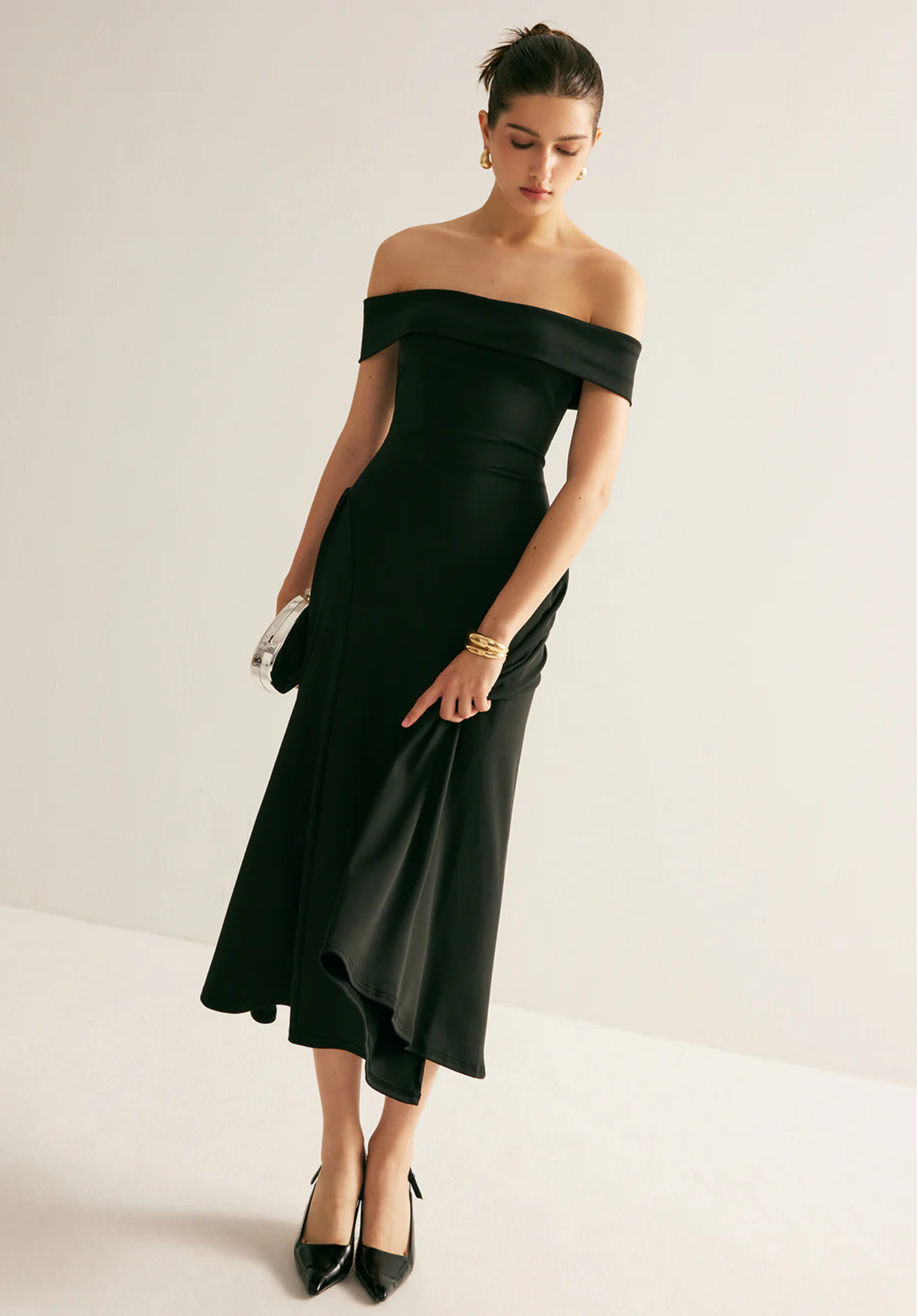 Pleated Maxi Dress®