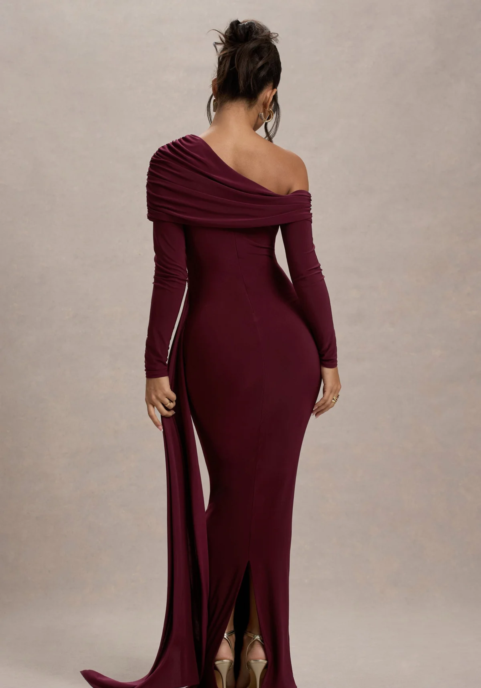 Asymmetric Maxi Dress